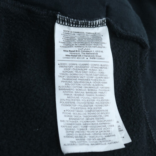 Nike Men's Black L 1/2 Zip Fleece Sweatshirt Regular Fit Sportswear
