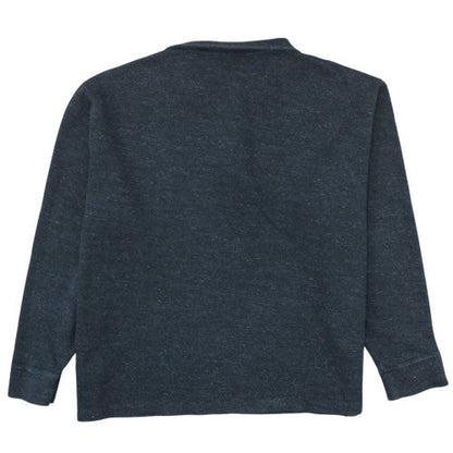 Ralph Lauren Men's Blue 3XL 1/4 Zip Cotton Knit Jumper