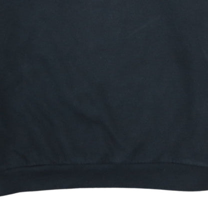Adidas Mens Black L Pullover Sweatshirt Logo Crew Neck Fleece