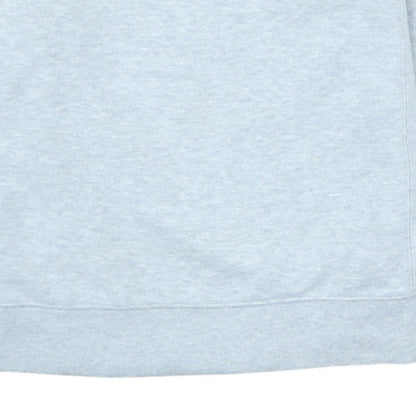 Reebok Mens Light Grey Crew Neck Sweatshirt Size L Cotton Blend