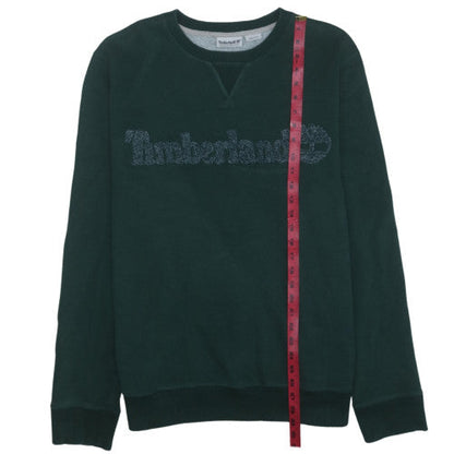 Timberland Men's Green 2XL Pullover Sweatshirt Crew Neck Fleece