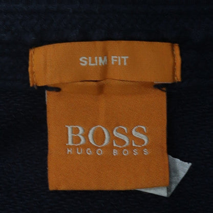 Hugo Boss Men's Blue Slim Fit Crew Neck Sweatshirt M