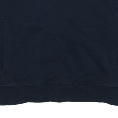 Hugo Boss Men's Blue Slim Fit Crew Neck Sweatshirt M