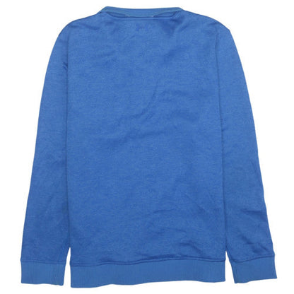 Under Armour Men's Blue 1/2 Zip ColdGear Sweatshirt L Relaxed Fit