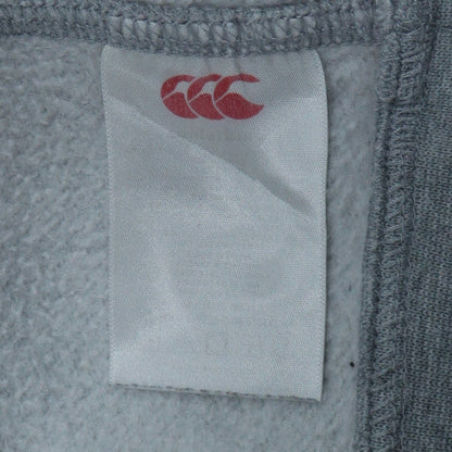 Canterbury Mens Grey XL Full Zip Hooded Fleece Sports Hoodie