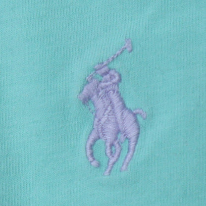 Polo Ralph Lauren Men's Aqua Blue V-Neck Cotton T-Shirt XL