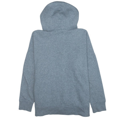 Under Armour Mens Grey Full Zip Hoodie Size L Loose Fit Fleece Sweatshirt