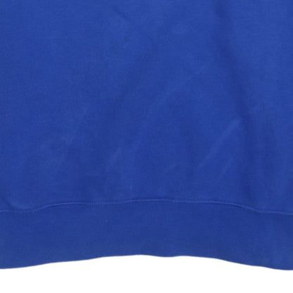 Nike Mens Blue Crew Neck Sweatshirt M Classic Cotton Blend