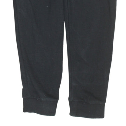 Tommy Hilfiger Men's Black Logo Joggers Size L Cotton Blend