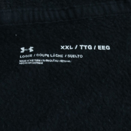 Under Armour Men's Black 2XL Full Zip Hoodie Sweatshirt