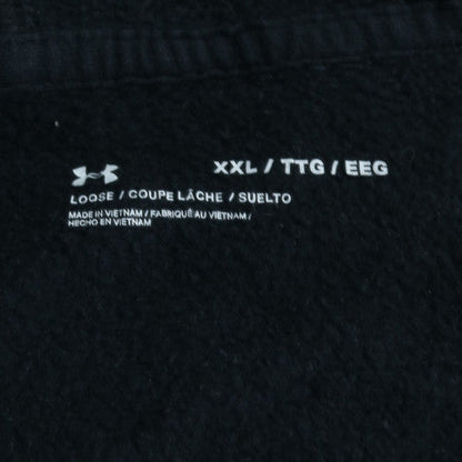 Under Armour Men's Black 2XL Full Zip Hoodie Sweatshirt