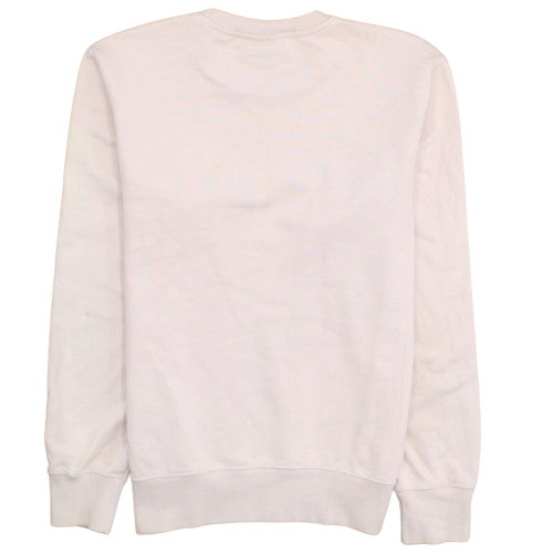 Champion Women's Beige Cotton Pullover Sweatshirt Medium