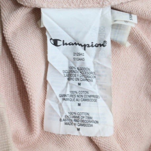 Champion Women's Beige Cotton Pullover Sweatshirt Medium
