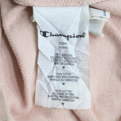 Champion Women's Beige Cotton Pullover Sweatshirt Medium