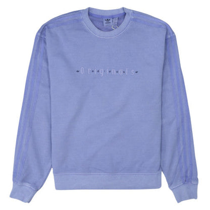 Adidas Originals Women's Purple Crew Neck Sweatshirt XS