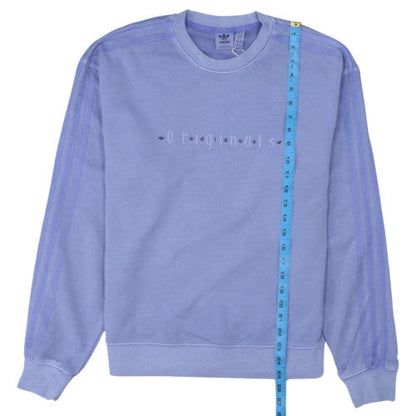 Adidas Originals Women's Purple Crew Neck Sweatshirt XS