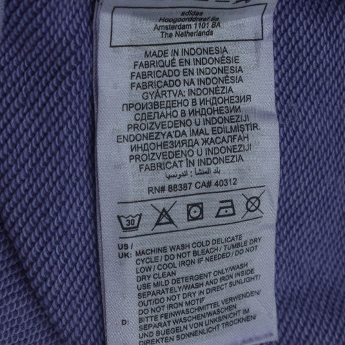 Adidas Originals Women's Purple Crew Neck Sweatshirt XS