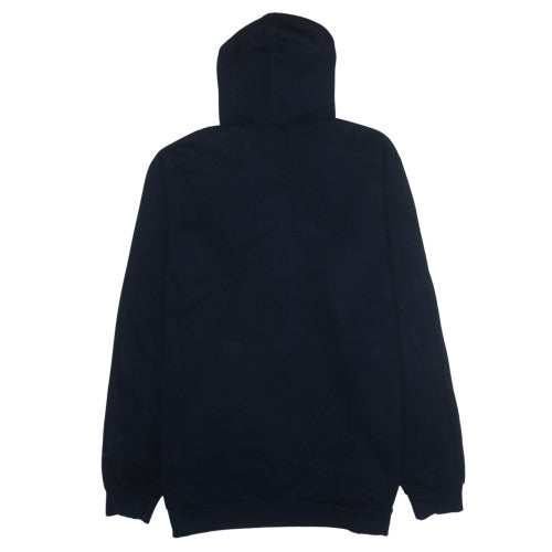 Adidas Men's Navy Hoodie 2XL Pullover Classic Logo Sportswear