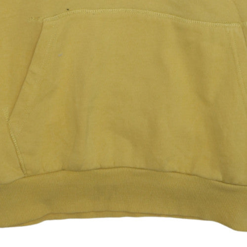 Ellesse Men's Yellow Pullover Hoodie Medium Logo Sportswear