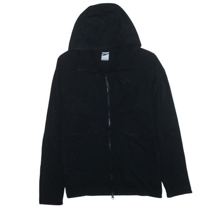 Nike Men's Black Full Zip Hoodie Size L Fleece Sportswear