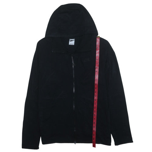Nike Men's Black Full Zip Hoodie Size L Fleece Sportswear