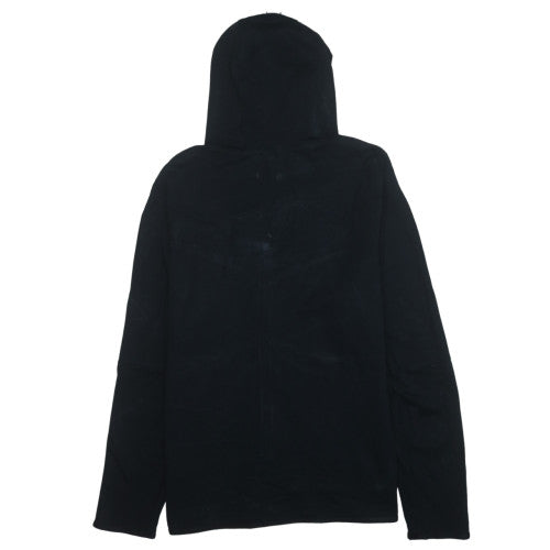Nike Men's Black Full Zip Hoodie Size L Fleece Sportswear