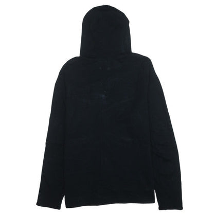 Nike Men's Black Full Zip Hoodie Size L Fleece Sportswear