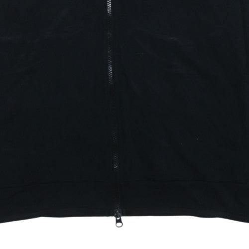 Nike Men's Black Full Zip Hoodie Size L Fleece Sportswear