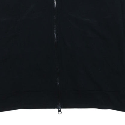 Nike Men's Black Full Zip Hoodie Size L Fleece Sportswear