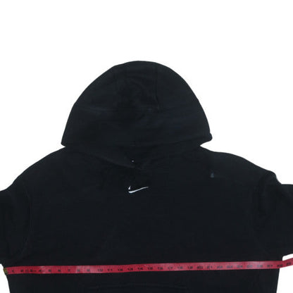 Nike Men's Black Pullover Hoodie L Logo Fleece Sweatshirt