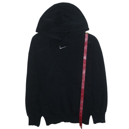Nike Men's Black Pullover Hoodie L Logo Fleece Sweatshirt