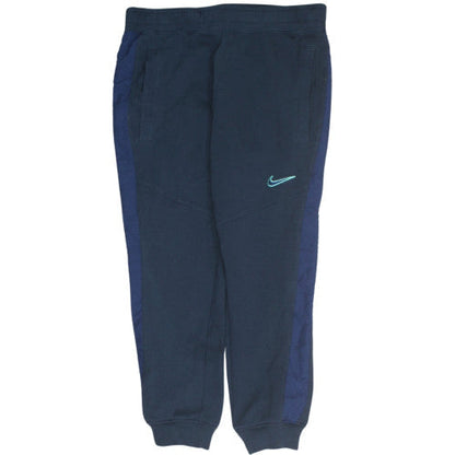 Nike Men’s Blue Fleece Joggers M Tapered Fit Sweatpants