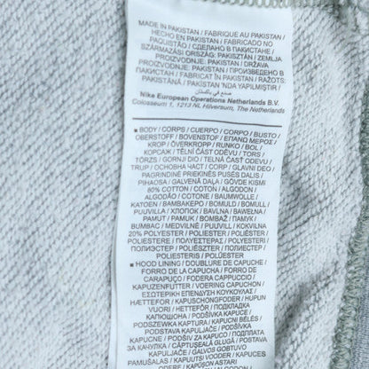 Nike Men's Grey Pullover Hoodie M Regular Fit Sportswear