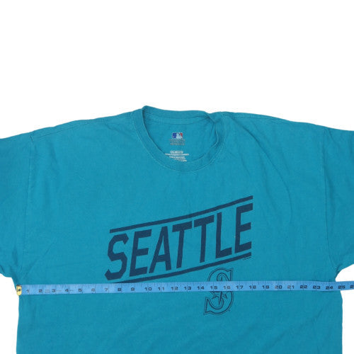 MLB Genuine Merchandise Men's Blue Seattle Mariners XXL Graphic T-Shirt