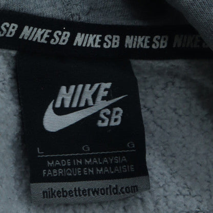 Nike SB Men's Grey Pullover Hoodie L Regular Fit Fleece