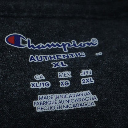 Champion Men's Grey Wesleyan University XL Short Sleeve T-Shirt