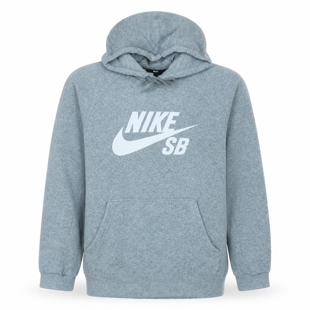 Nike SB Grey Men's Regular Fit Pullover Hoodie Medium