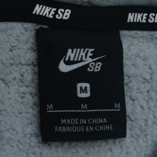 Nike SB Grey Men's Regular Fit Pullover Hoodie Medium