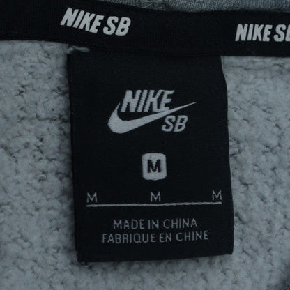 Nike SB Grey Men's Regular Fit Pullover Hoodie Medium