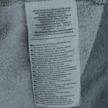 Nike SB Grey Men's Regular Fit Pullover Hoodie Medium