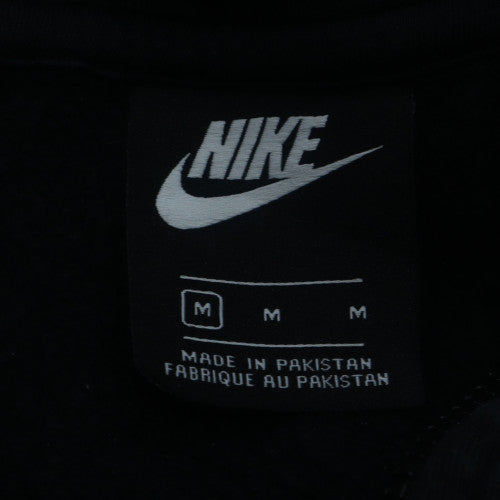 Nike Mens Black Full Zip Hoodie Size M Fleece Sportswear