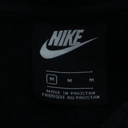 Nike Mens Black Full Zip Hoodie Size M Fleece Sportswear