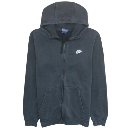 Nike Men's Black Full Zip Hoodie Sweatshirt Size M