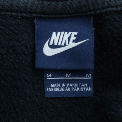 Nike Men's Black Full Zip Hoodie Sweatshirt Size M