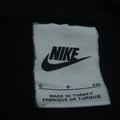Nike Women's Black Small Pullover Hoodie with Logo Print