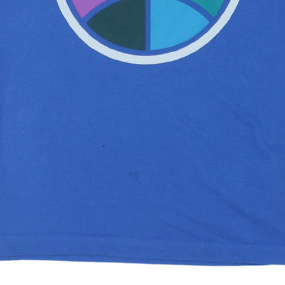 Puma Men's Blue 2XL Graphic Logo Sports T-Shirt