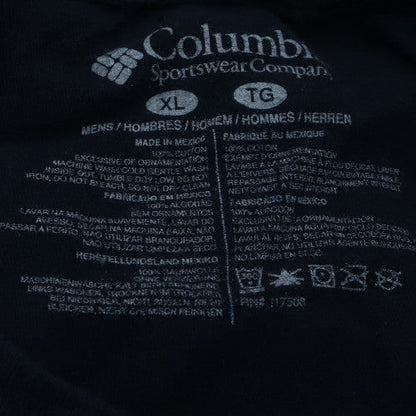 Columbia Men's Blue XL PFG Cotton Crew Neck Graphic T-Shirt