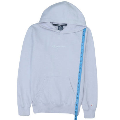 Champion Women's White Small Pullover Hoodie Sweatshirt