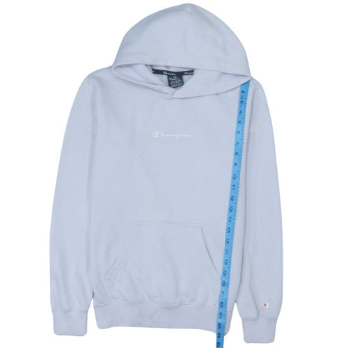 Champion Women's White Small Pullover Hoodie Sweatshirt