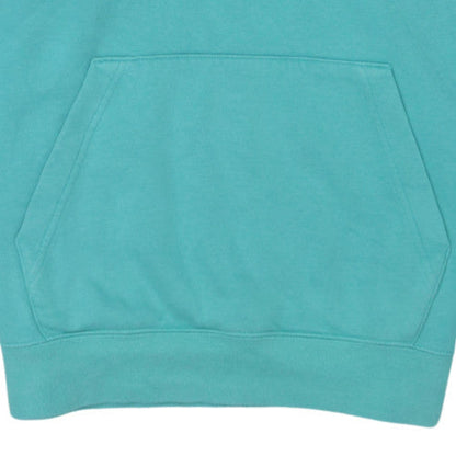 Nike Womens Teal Pullover Hoodie Medium Cotton Blend Casual